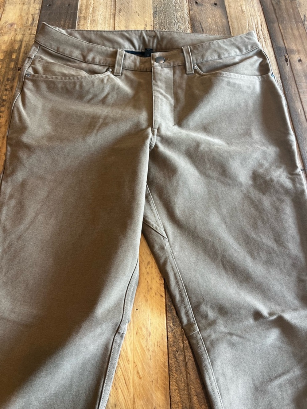Men’s Lululemon ABC Slim Pant Size 32x32 NWT Classic Tan